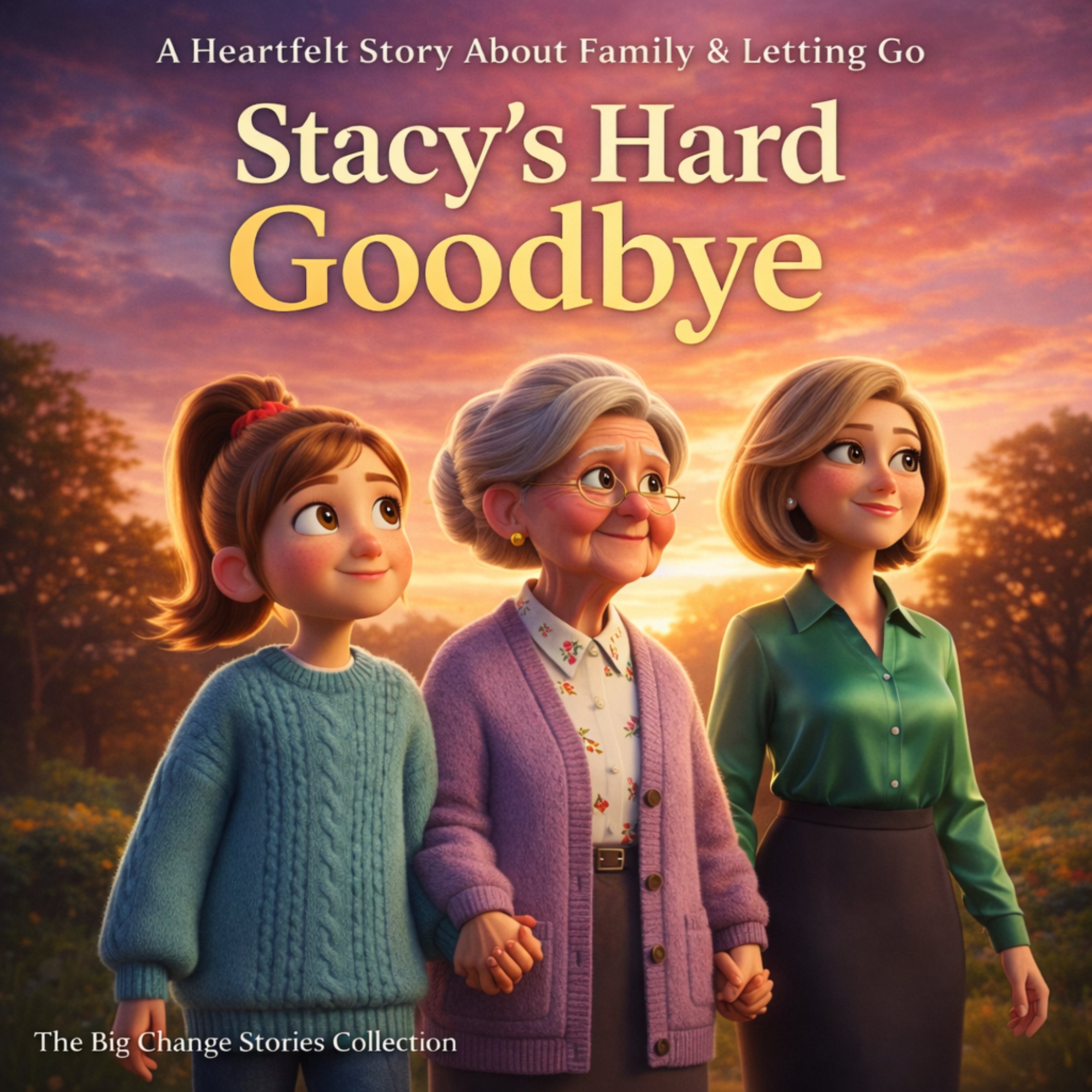 Stacy’s Hard Goodbye | Kids Book About Saying Goodbye | Helping Children Cope with Separation, Grandparents & Big Emotions, Resilience Story